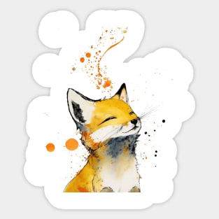 Spiritual Fox Sticker